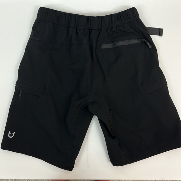 Men's Northyard 10” Inseam Athletic Shorts Black Adjust. Waist &Zipper F… - Picture 7 of 9